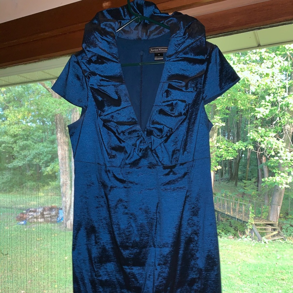 Blue Cocktail Dress